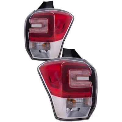 Tail Light Left Driver Right Passenger Pair Fits 2017-2018 Subaru Forester - Image 1 of 4