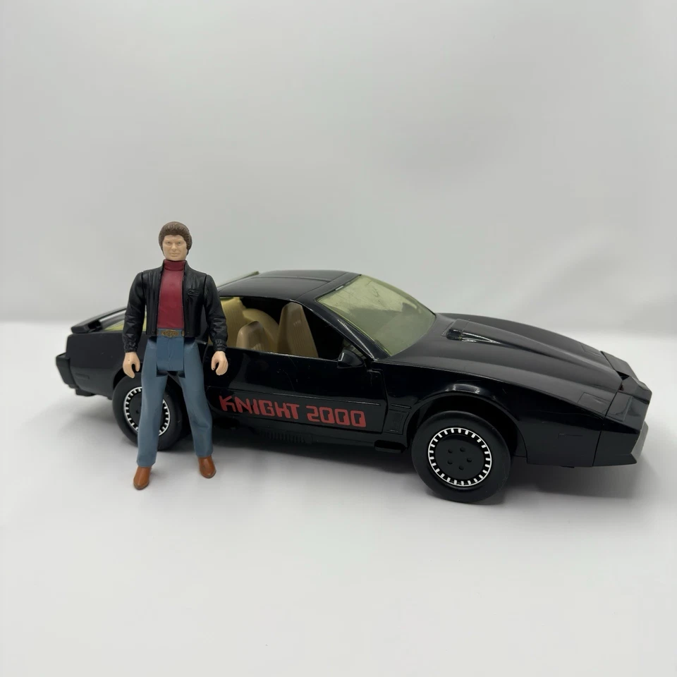 Coche de colección Knight Rider 2000 Talking KITT con Michael Knight Kenner 1983 Foto 1 de 4