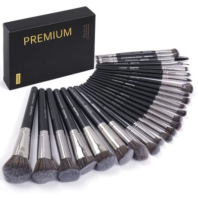 MAANGE Make up Brush Set 25Pcs Professional Makeup Brushes Foundation Blush Angle
