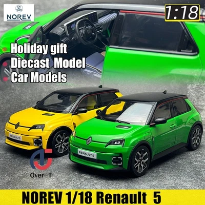 NOREV 1:18 Renault 5 E-Tech 2024 alloy simulation car model - Image 1 of 4