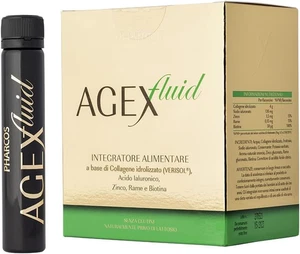 AGEX by ® Fluid® - Integratore Alimentare Con Formula Antirughe a Base Di Collag - Foto 1 di 12
