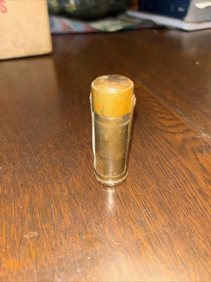 Antiguo estuche de plata impermeable "Mármol" de 1900 de Gladstone, MI.  Foto 1 de 4