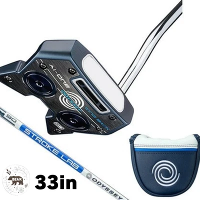 Odyssey Ai-ONE 33" WING BACK Mallet Putter STROKE LAB 90 Steel Shaft RH DB 2024 - Image 1 of 4