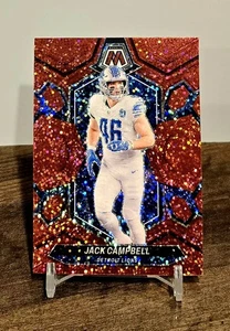 2024 PANINI MOSAIC JACK CAMPBELL RED SPARKLE PRIZM SP - Imagen 1 de 2