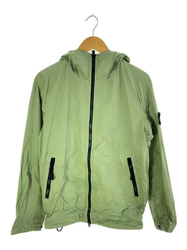 Giacca nylon STONE ISLAND M verde tinta unita 781540522 usata