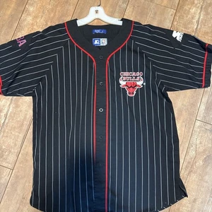 Vintage Chicago Bulls Starter Jersey L - Picture 1 of 6
