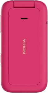 Nokia 2660 2.8" 4G Dual Sim 32Mb Ram 128Mb Pop Rosa Telefono Cellulare Flip - Foto 1 di 1