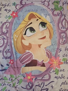 Rapunzel's Tangled Adventure Twin Comforter With Matching Fleece Blanket Disney - Picture 1 of 10