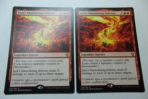 MTG Jaya's Immolating Inferno x2- -Dominaria-Lightly Played - Picture 1 of 1