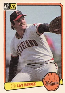1983 Donruss #111 Len Barker - Picture 1 of 2