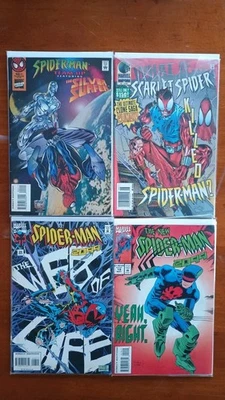 Assorted Spider-Man Related Marvel  Lot Of 8 Comic - image 1 of 2