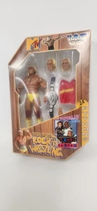 CUSTOM Hulk Hogan ACTION FIGURE WWF WWE WRESTLEMANIA Rock N Wrestling Lauper - Picture 1 of 4