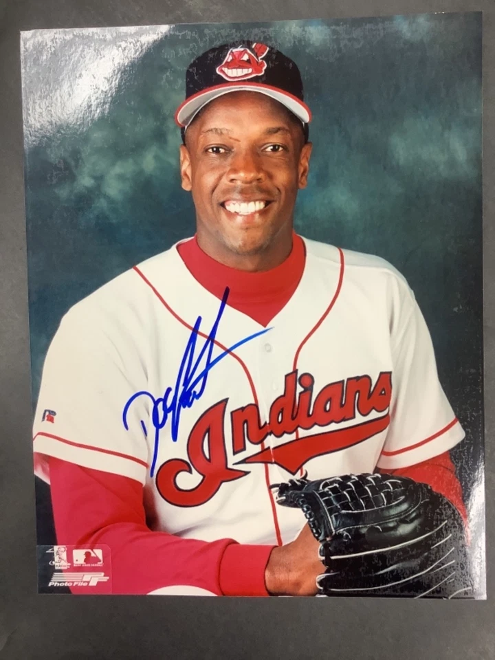 FOTO 8X10 FIRMADA POR DWIGHT DOC GOODEN INDIOS CLEVELAND BÉISBOL AUTÓGRAFO AUTO CO Foto 1 de 1