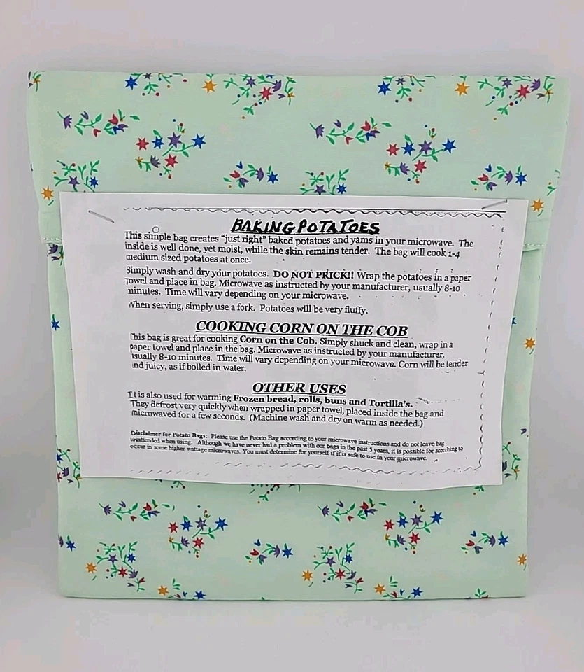 Ручной работы большой 9 1/2» пейсли хлеб кукурузы на Cob рулонов булочки тортилья сумка - Изображение 1 из 4