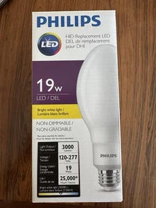 Philips 19Gc/Led/830/Nd E26 Bb 6/1 Hid Led,19 W,Ed75, Model 9290035077 E26 Base - Picture 1 of 5