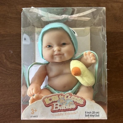 NEW! 2008 8" BABY DOLL ●LOTS TO CUDDLE BABIES● "Cuddle Friends" Soft Vinyl Doll. - Image 1 of 4