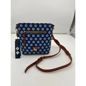 NWT Dooney & Bourke MLB Chicago Cubs Double Zip Crossbody Purse - Picture 1 of 9