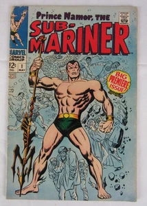 Sub-Mariner #1 (1968) Llave de la Edad de Plata 1ª Edición G/VG 3.0 Z563 - Imagen 1 de 4