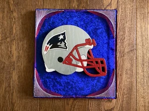 New England Patriots Custom Vintage Wall Hanging - Picture 1 of 11
