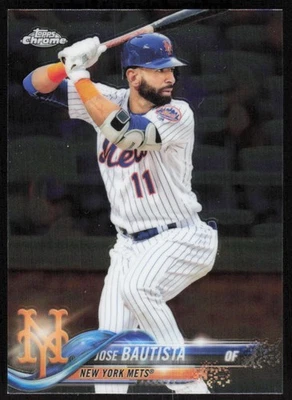 2018 Topps Chrome Update Edition  #HMT51 Jose Bautista - Image 1 of 2