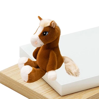 Caballo Peluche 2026 Lindo Suave Decoraciones Realistas Año Nuevo Chino Caballo Foto 1 de 4