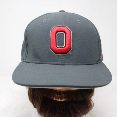 Gorra Nike Ohio State Buckeyes para hombre 7 3/4 gris True Dri-Fit ajustada de poliéster Foto 1 de 4