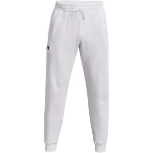 Under Armour Men's Rival Fleece Joggers Sweatpants White Men's Large 1379774 - Picture 1 of 6