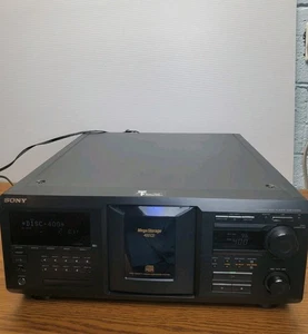 Sony CDP-CX450 400 Compact Disc Changer/Player W/Original Box Serviced New Belts - Picture 1 of 12
