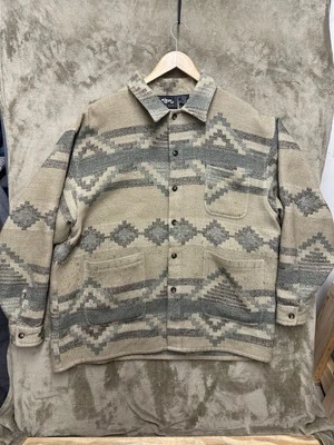 Chaqueta De Colección Años 90 Roper Range Gear Ranch Western Ligera Tareas Azteca Tribal XL Foto 1 de 4