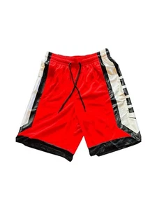 Nike Basketball Shorts Herren LARGE Dri-FIT Elite Sportswear rot schwarz DH7142-657 - Bild 1 von 12