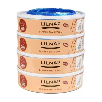 LILNAP 4 RICARICHE MANGIAPANNOLINI COMPATIBILI ANGELCARE MAIALINO FOPPAPEDRETTI - Immagine 1 di 4