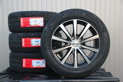 VW Bus T5 T6 T6.1 Kombi Satz Räder 17 Zoll Alufelgen P69 poliert Allwetterreifen - Bild 1 von 2