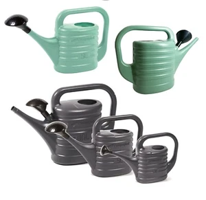 Watering Can With Rose Holder Plastic Garden Plants Indoor Outdoor 2 5 10L Litre - Picture 1 of 20