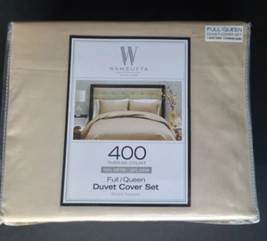 Wamsutta Full / Queen Cotton Duvet Cover Set - Picture 1 of 6