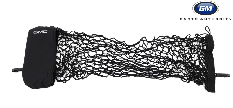 GMC Acadia Cargo Area Net 2017-2023 84051443 negro vertical genuino OEM GM Foto 1 de 4
