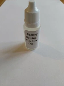 Sewing Machine Oil: 10ml UK blended & stock, free P&P. Quality lubricant - Picture 1 of 1