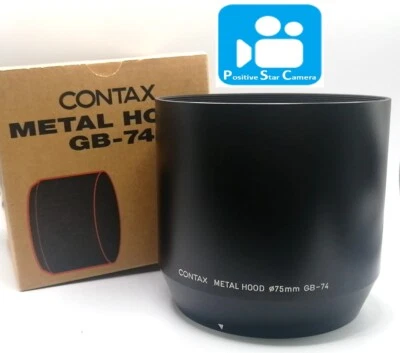 🎦VIDEO👀✨Unused✨ Contax GB-74 Lens Hood for Carl Zeiss 645 Sonnar T 4/210 JAPAN - Image 1 of 4