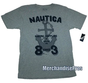 "CAMISETA DE NAVEGACIÓN XL PARA NIÑOS NAUTICA ""MARINE SUMINISTROS"" TALLA 18/20 ¡NUEVA! - Imagen 1 de 2