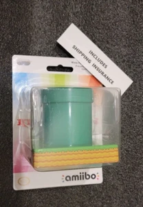 SHIPS INSURED! Green Warp Pipe Amiibo Stand Mario Bros PDP Display Case SEALED! - Picture 1 of 9