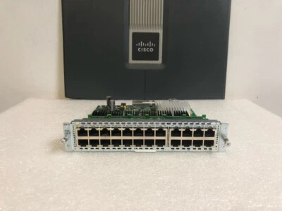 Cisco SM-X-ES3-24-P 24-Port Gigabit POE+ Layer 2/3 EtherSwitch Modul SM-X-ES3 - Bild 1 von 4