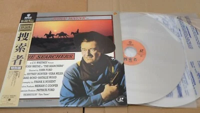 JOHN WAYNE THE SEARCHERS 1994 JAPAN 2 LASERDISC w/OBI NJWL-12235 - Image 1 of 3