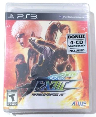 King of Fighters XIII (Sony Playstation 3 PS3, 2010) NEW Sealed + Soundtrack!  - Image 1 of 4