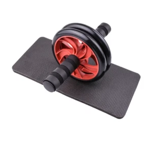 | Neu Bauch Roller mit Matte für Arm Taille Bein Bauch Training Fitnessgerät - Bild 1 von 6