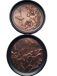 Vintage Bird And Butterfly Coppercraft Pic 11.14x11.14" - Picture 1 of 2