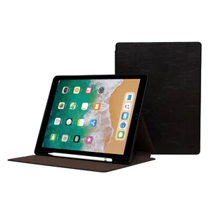 iPad Pro 12.9" Leather Case - For 1st/2nd Gen - With Pencil Holder - Sleep/Wake - Picture 1 of 6
