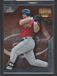 1998 DONRUSS SIGNATURE SERIES PROOF FOIL PARALLEL #10 JEFF BAGWELL SP #173/175