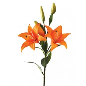 Tigerlilienstiel Kunstblumen 86 cm orange - Bild 1 von 1