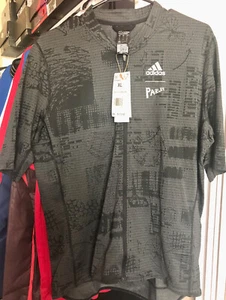 Camiseta deportiva de ciclismo Adidas PARLEY Tech transpirable talla XL para hombre HI5669 negra gris - Imagen 1 de 7