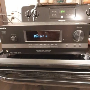 Sony Home Theater Surround Sound Receiver STR-DH520 7.1 Ch No remote, powers on. - Picture 1 of 8