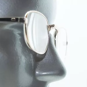 Gold Metall Draht Gestell klein oval klassisch einfach Lesebrille +1,00 Gläser - Bild 1 von 4